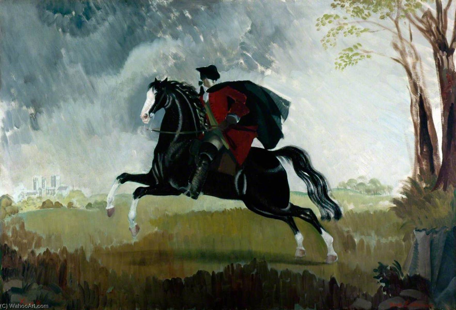 York Dick Turpin's Ride (london And North Eastern Railway Poster Artwork) — Doris Clare Zinkeisen