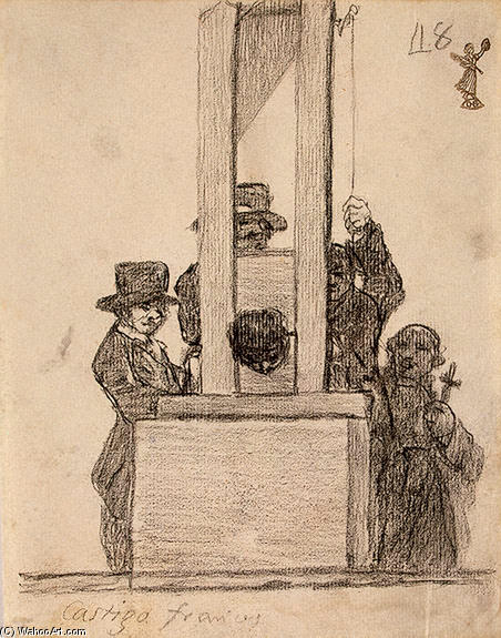 La Pena De Francia — Francisco José De Goya Y Lucientes