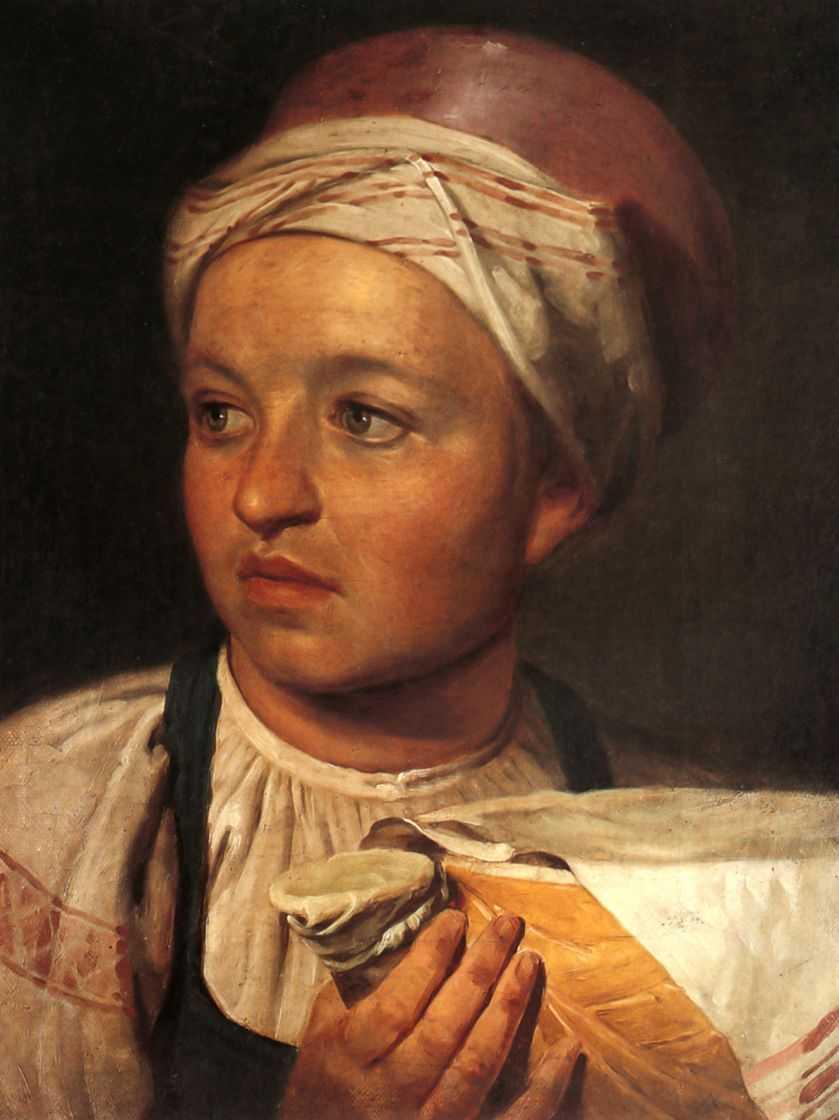 Girl With A Bowl Of Milk — Alexei Venetsianov