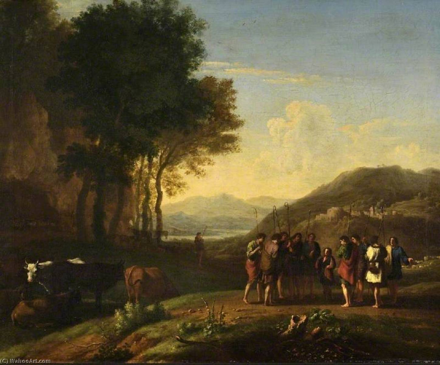 Landscape With Joseph And His Brethren — ヘルマン・ファン・スワネヴェルト