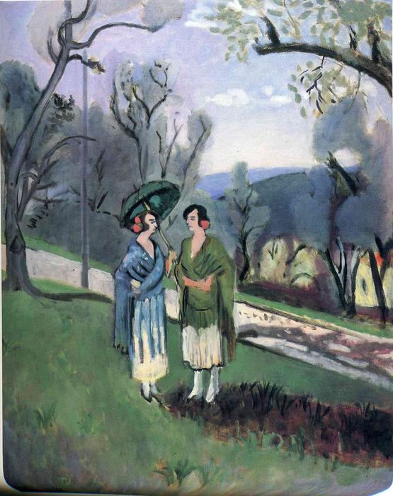 Conversation Under The Olive Trees — Матисс