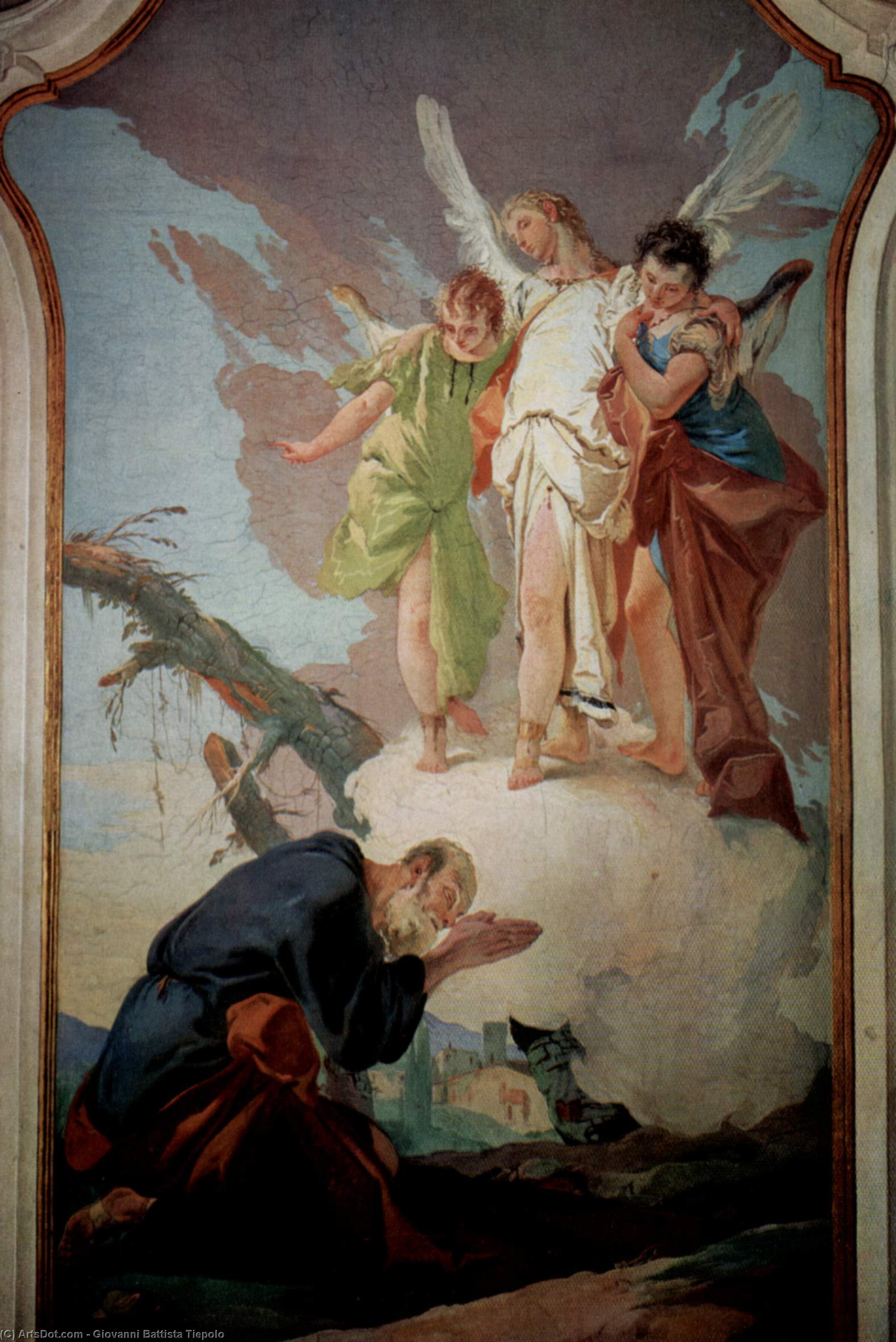 The Appearance Of The Angels To Abraham — Giambattista Tiepolo