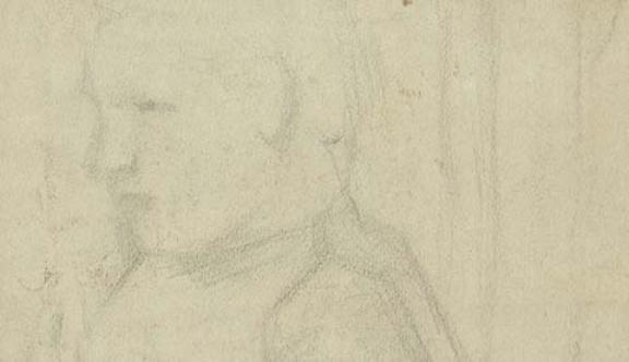 Sketch Of Man's Head — Nicholas Roerich