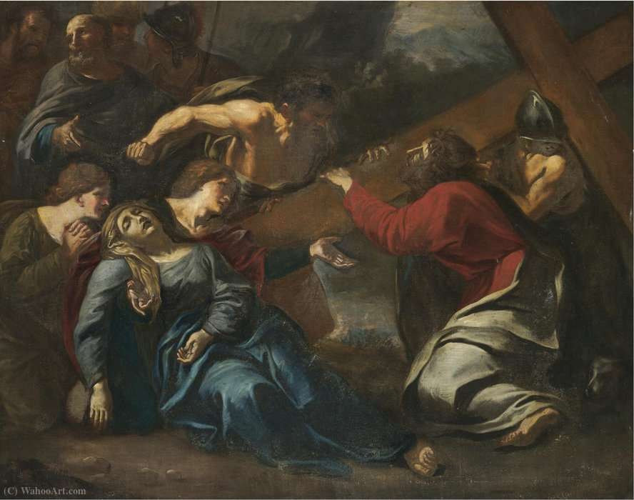 Christ On The Road To Calvary — Sisto Badalocchio