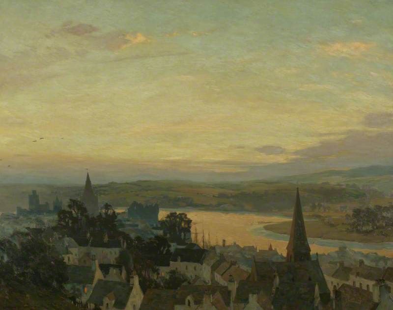 Kirkcudbright Evening — Charles Oppenheimer