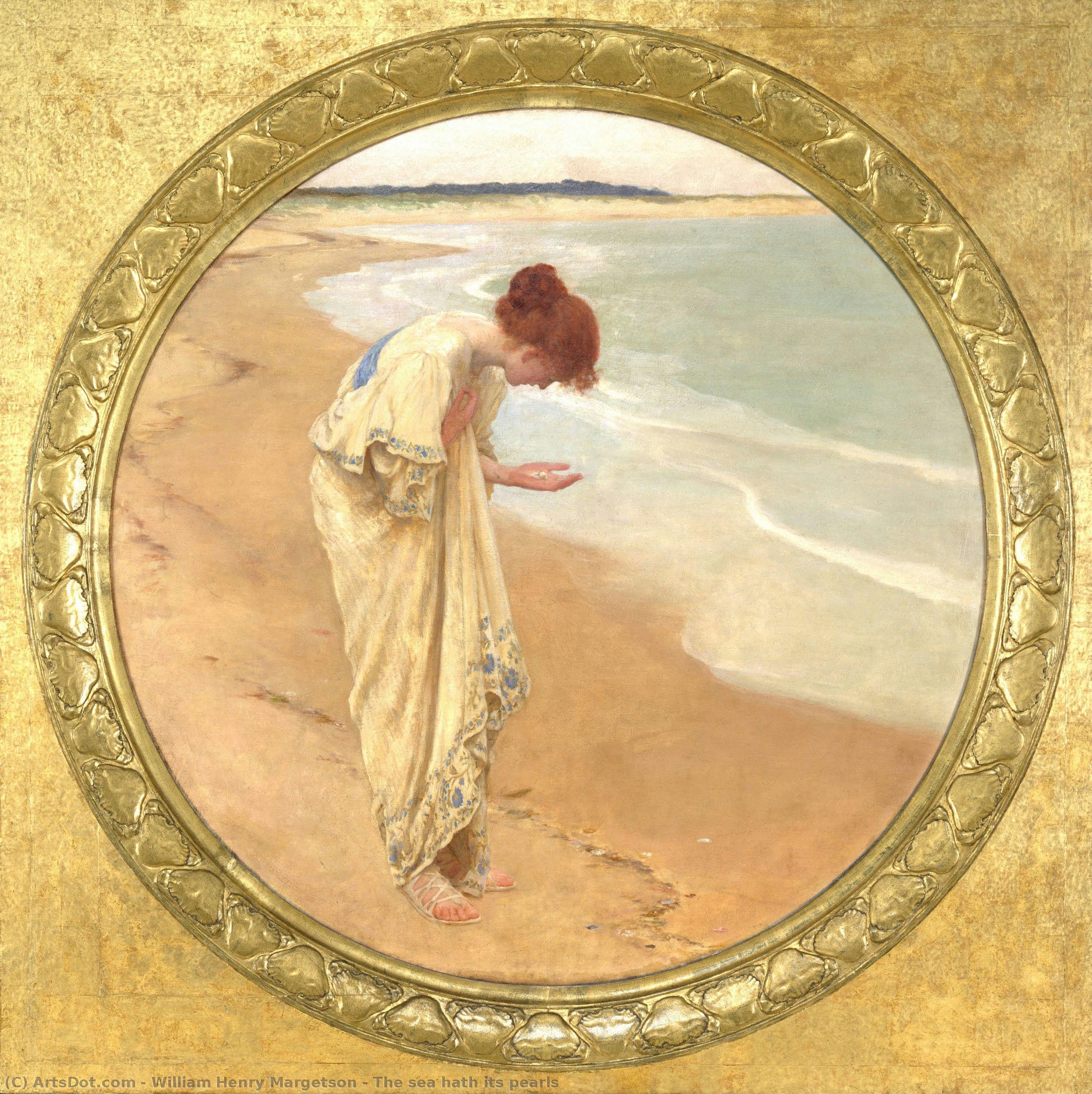 The Sea Hath Its Pearls — William Henry Margetson