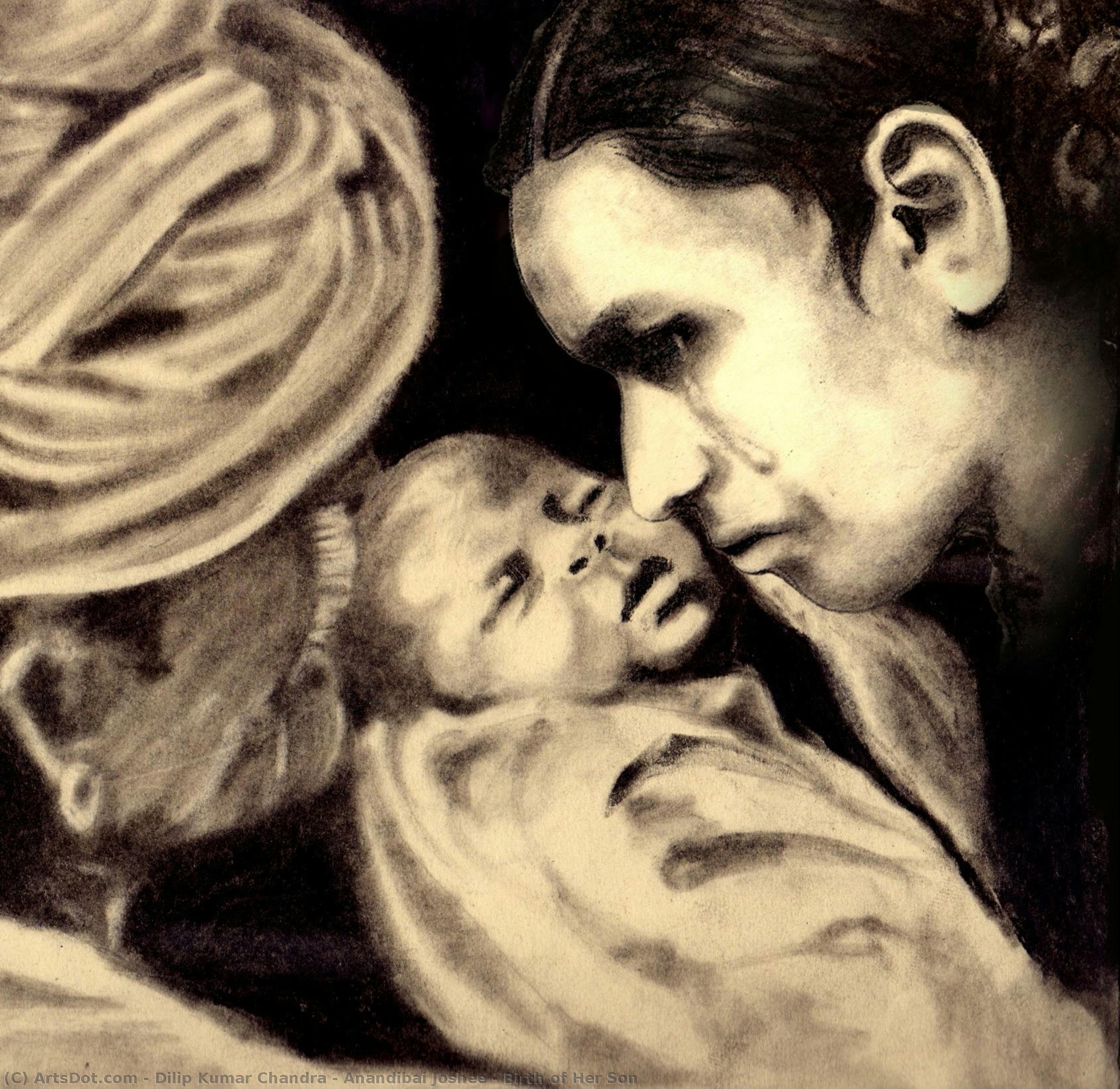 Anandibai Joshee - Birth Of Her Son — Dilip Kumar Chandra