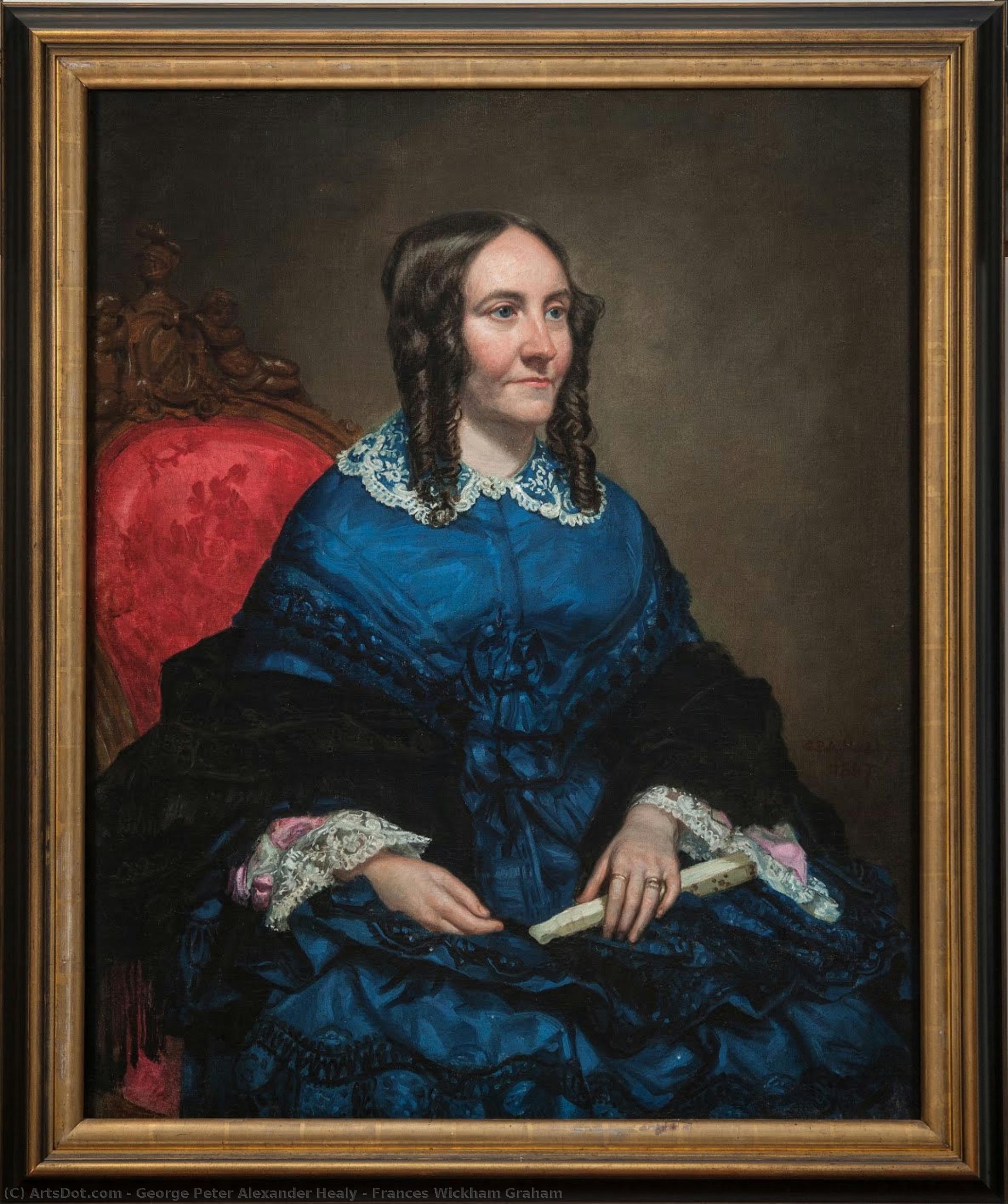Frances Wickham Graham — Джордж Питер Александр Хили