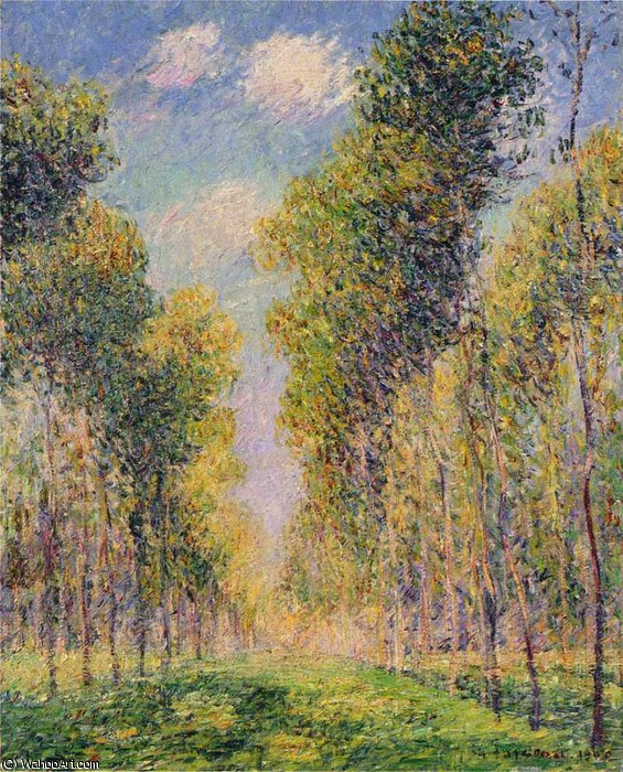Alley Of Poplars — Gustave Loiseau