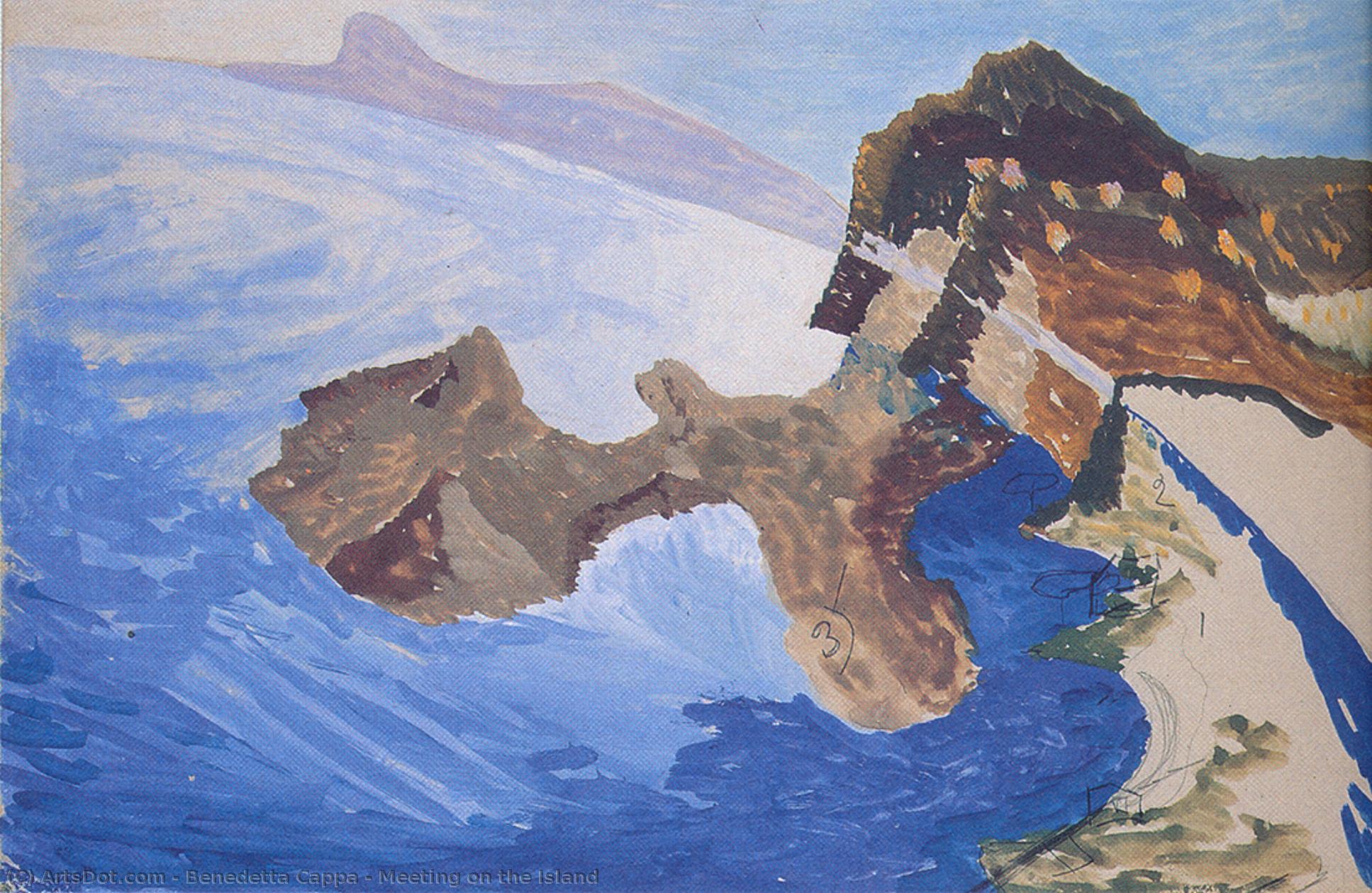 Meeting On The Island — Benedetta Cappa Marinetti