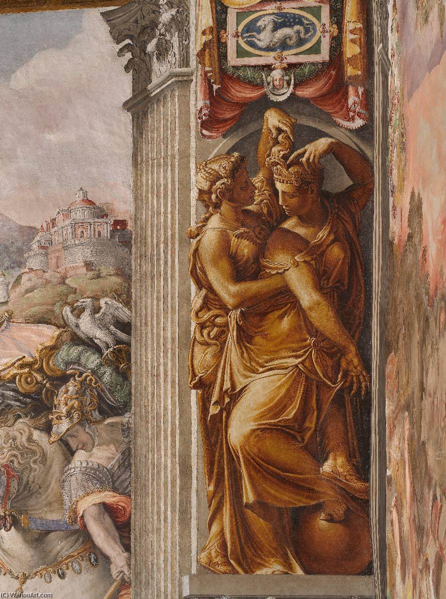 Time As Prudence Siezes Occasion By The Hair — Francesco De' Rossi