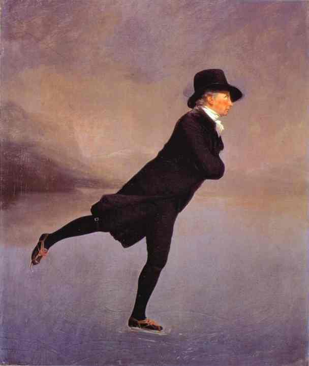 Portrait Of The Reverend Robert Walker Skating — Henry Raeburn
