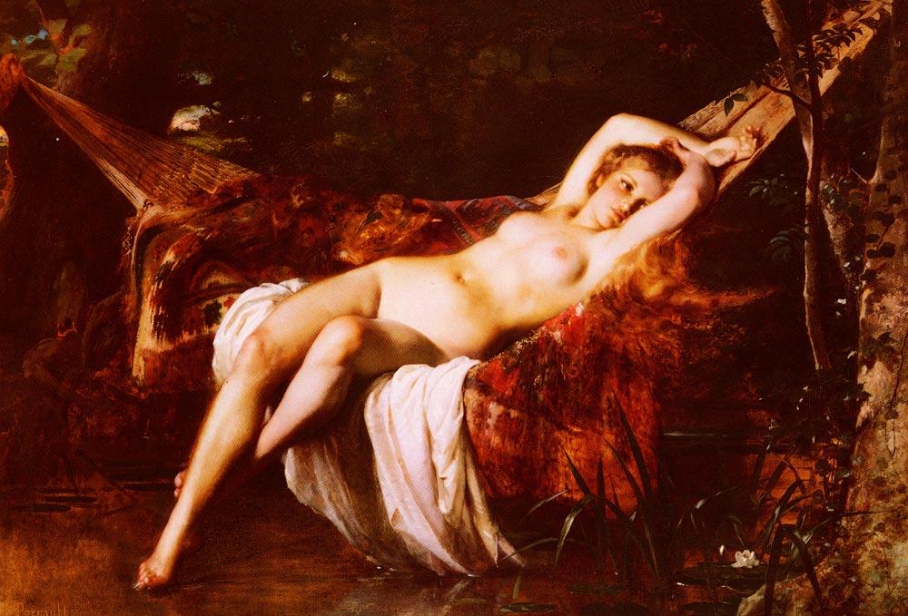 La Baigneuse — Léon Jean Bazille Perrault