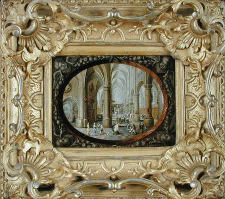 Interior Of A Gothic Church By Day — Pieter The Elder Neeffs