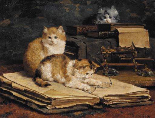 Feline Librarians — Чарльз Ван Ден Эйкен