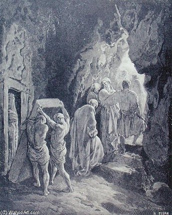 The Burial Of Sarah — Paul Gustave Doré