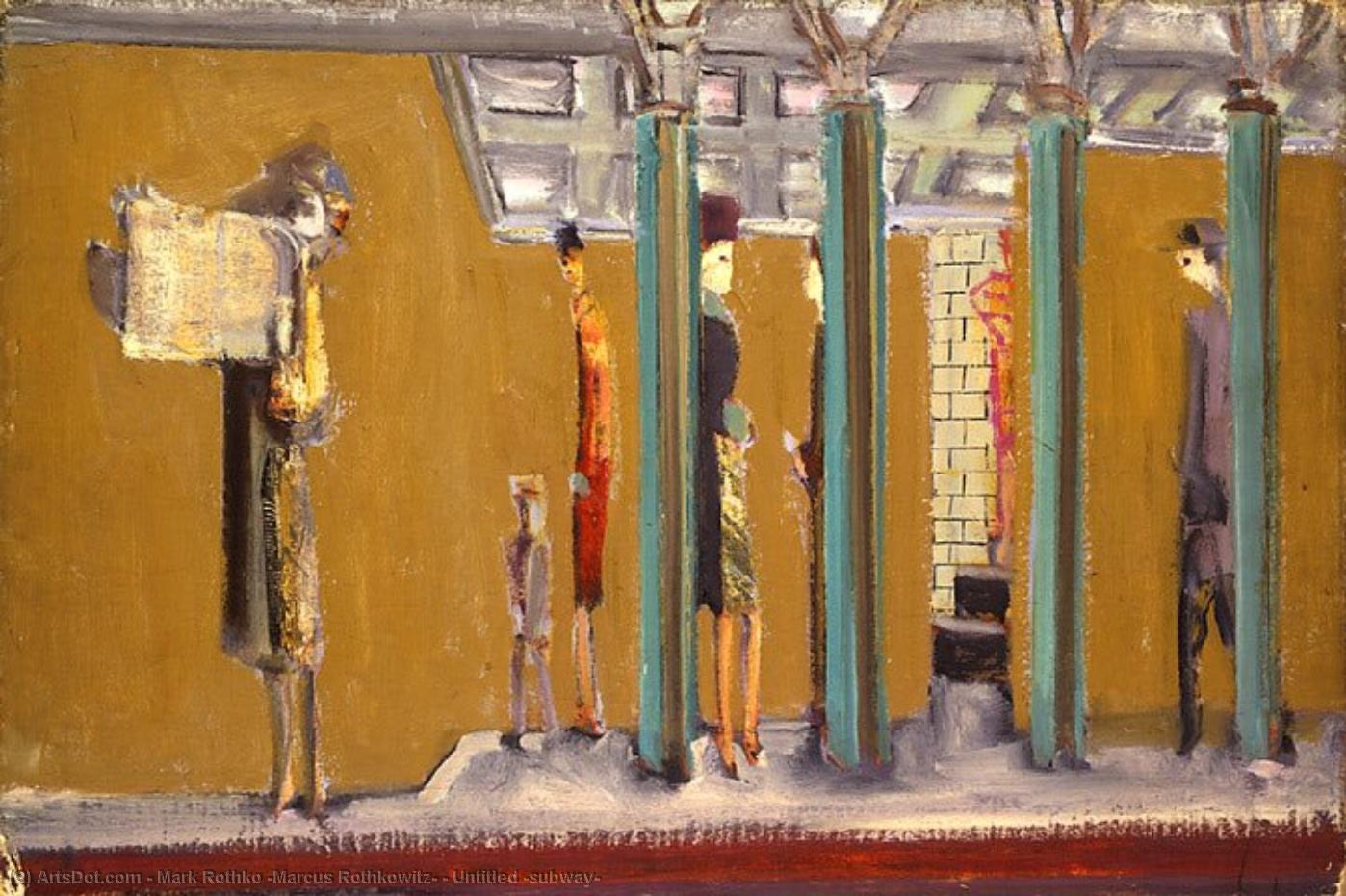 Untitled (subway) — Марк Ротко
