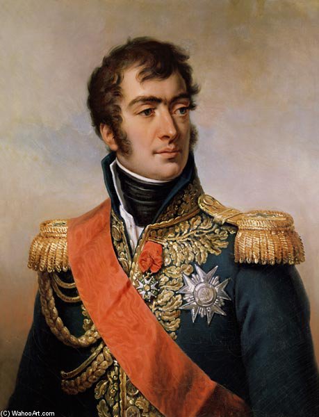 Portrait Of Auguste Frederic Louis Viesse De Marmont ) — Jean Baptiste Paulin Guérin