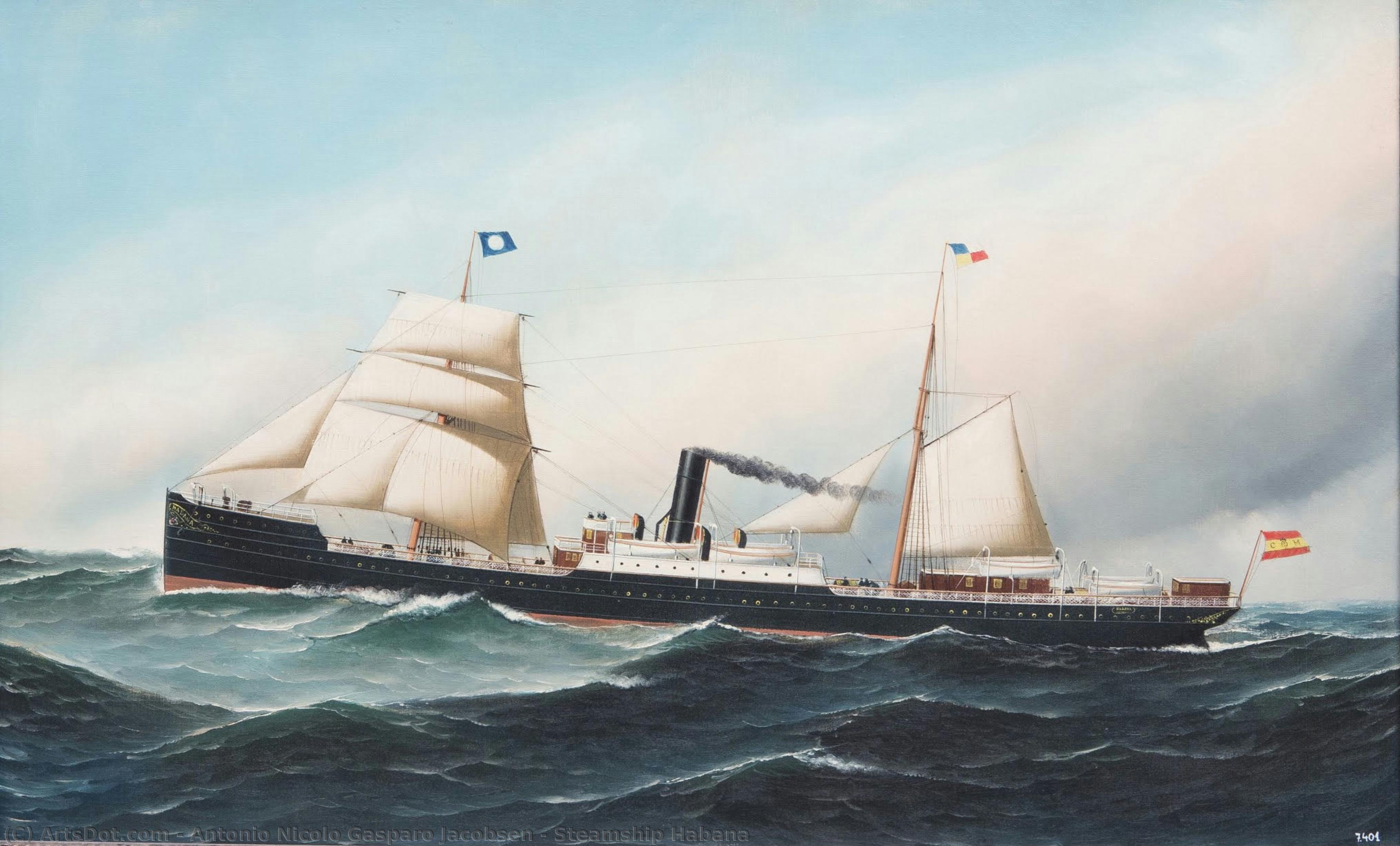 Steamship Habana — Antonio Nicolo Gasparo Jacobsen