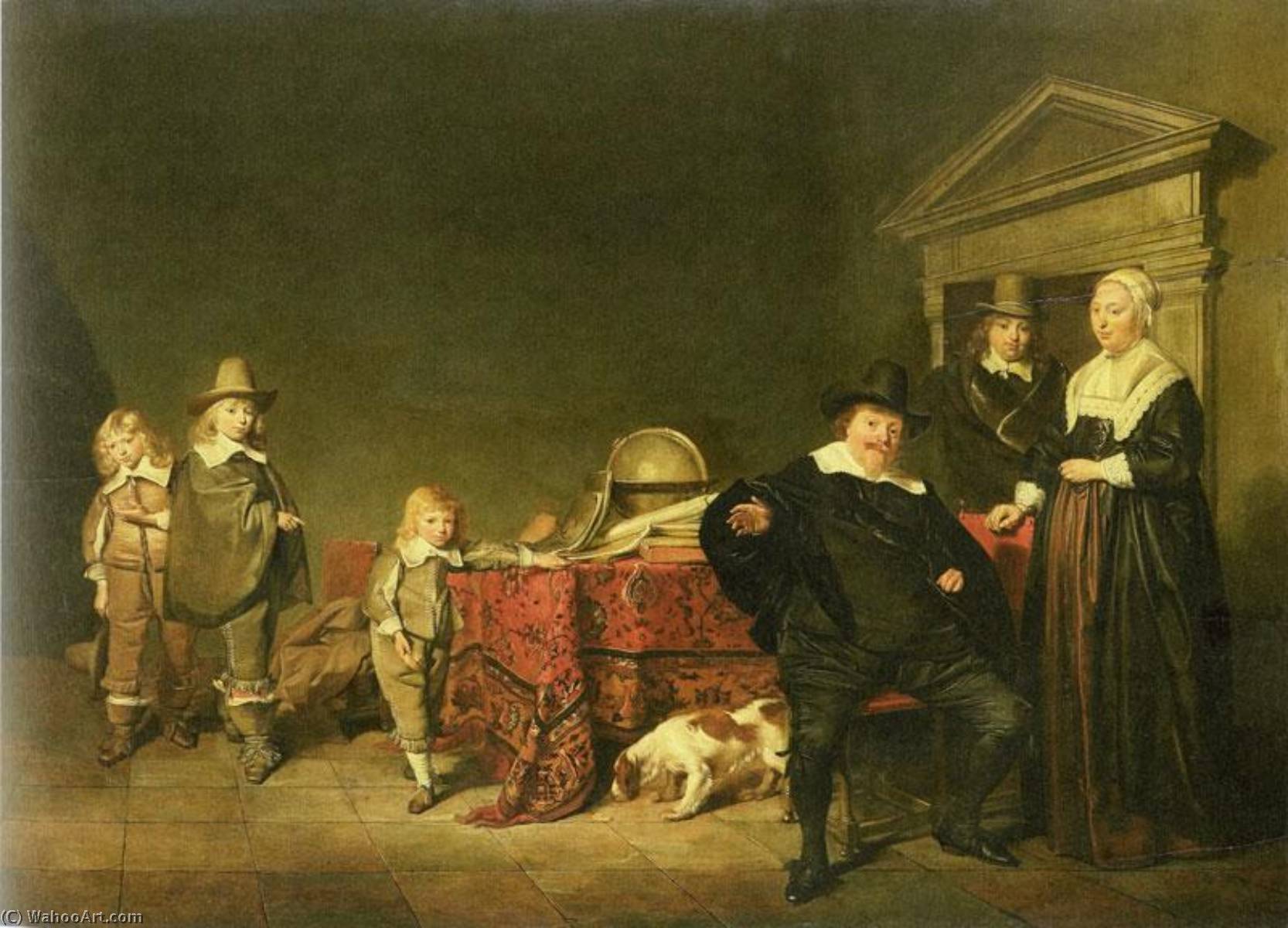 Family Group — Pieter Jacobsz Codde