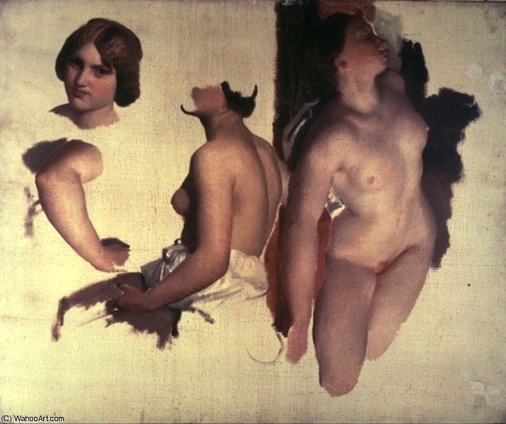 Tanz Der Bacchantinnen — Charles Gabriel Gleyre