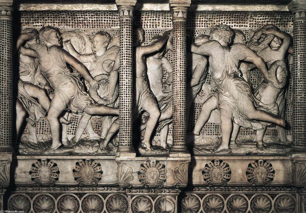 Cantoria (detail) — Donatello