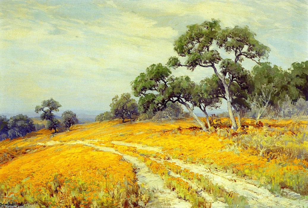 Landscape With Coreopsis — Роbert Джулиан Ондердонк
