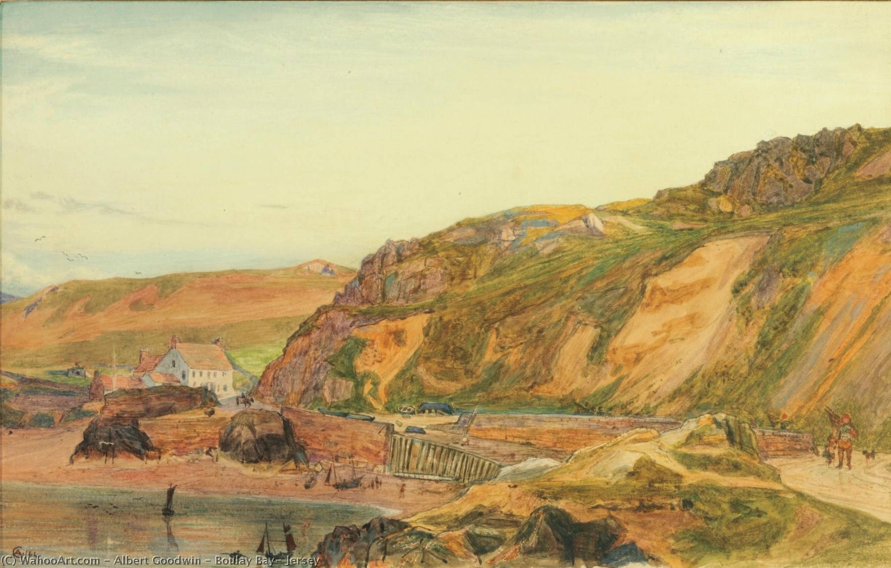 Boulay Bay, Jersey — Albert Gudvin