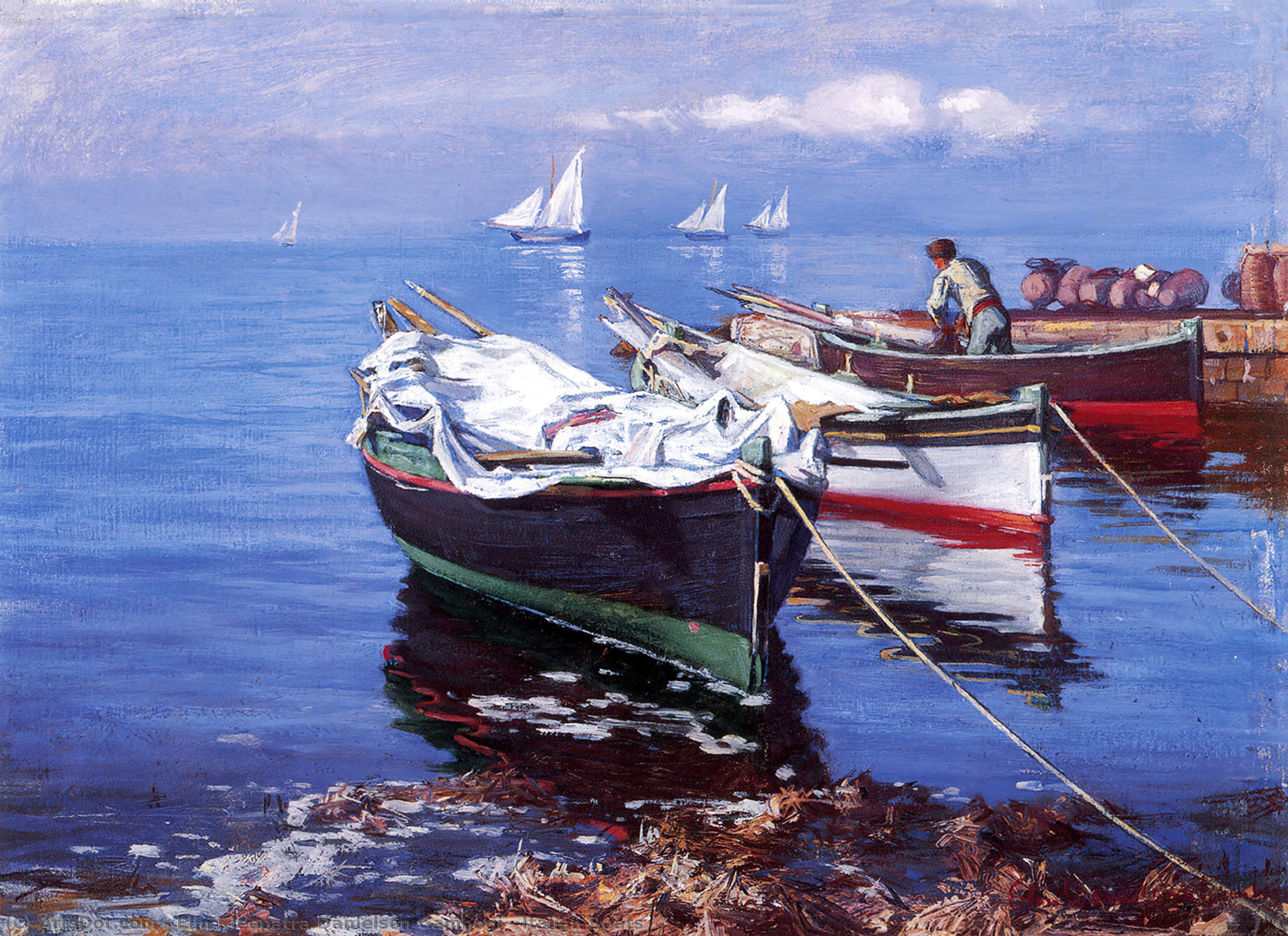 Italian Boats — Elin Danielson-gambogi