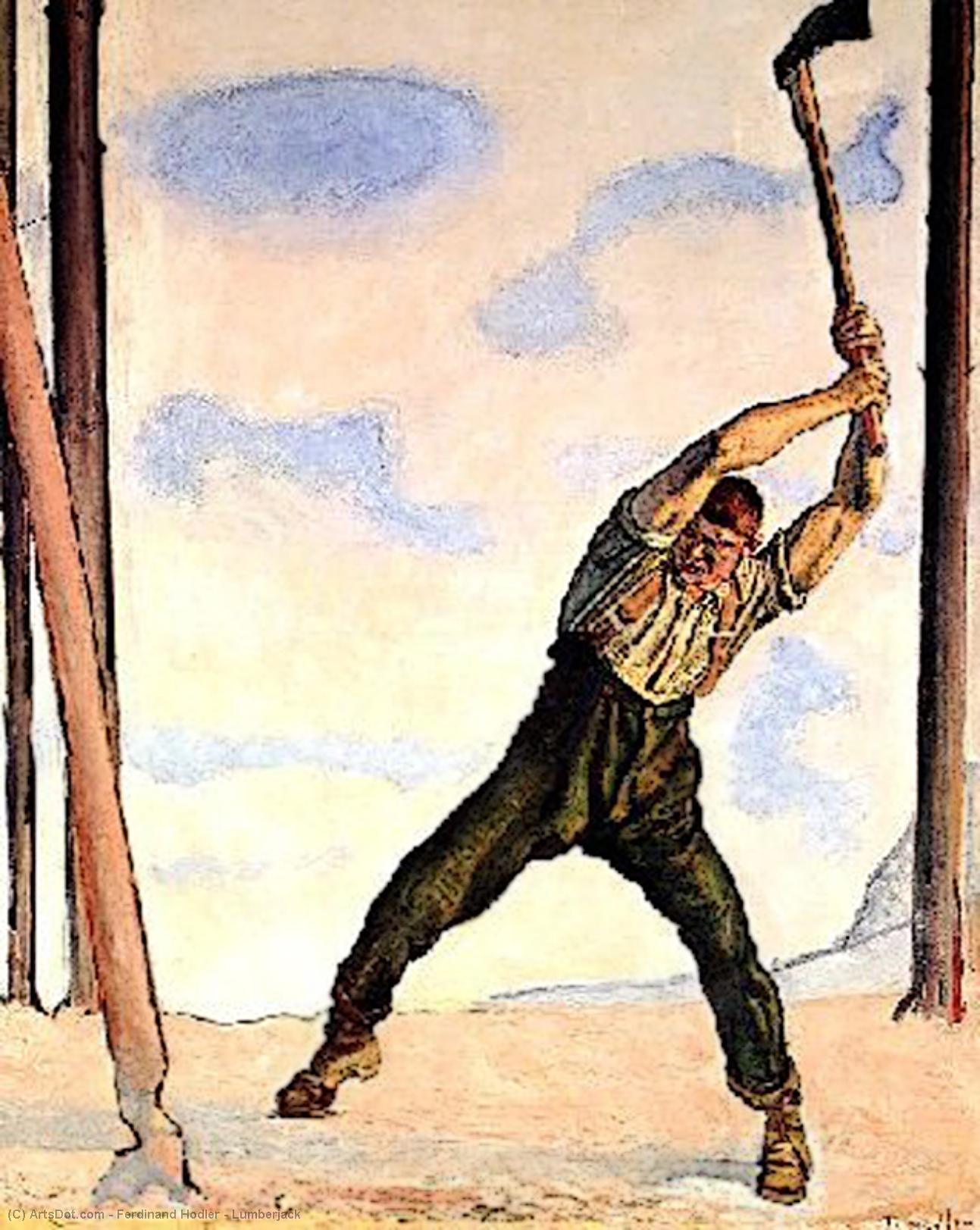 Lumberjack — Ferdinand Hodler