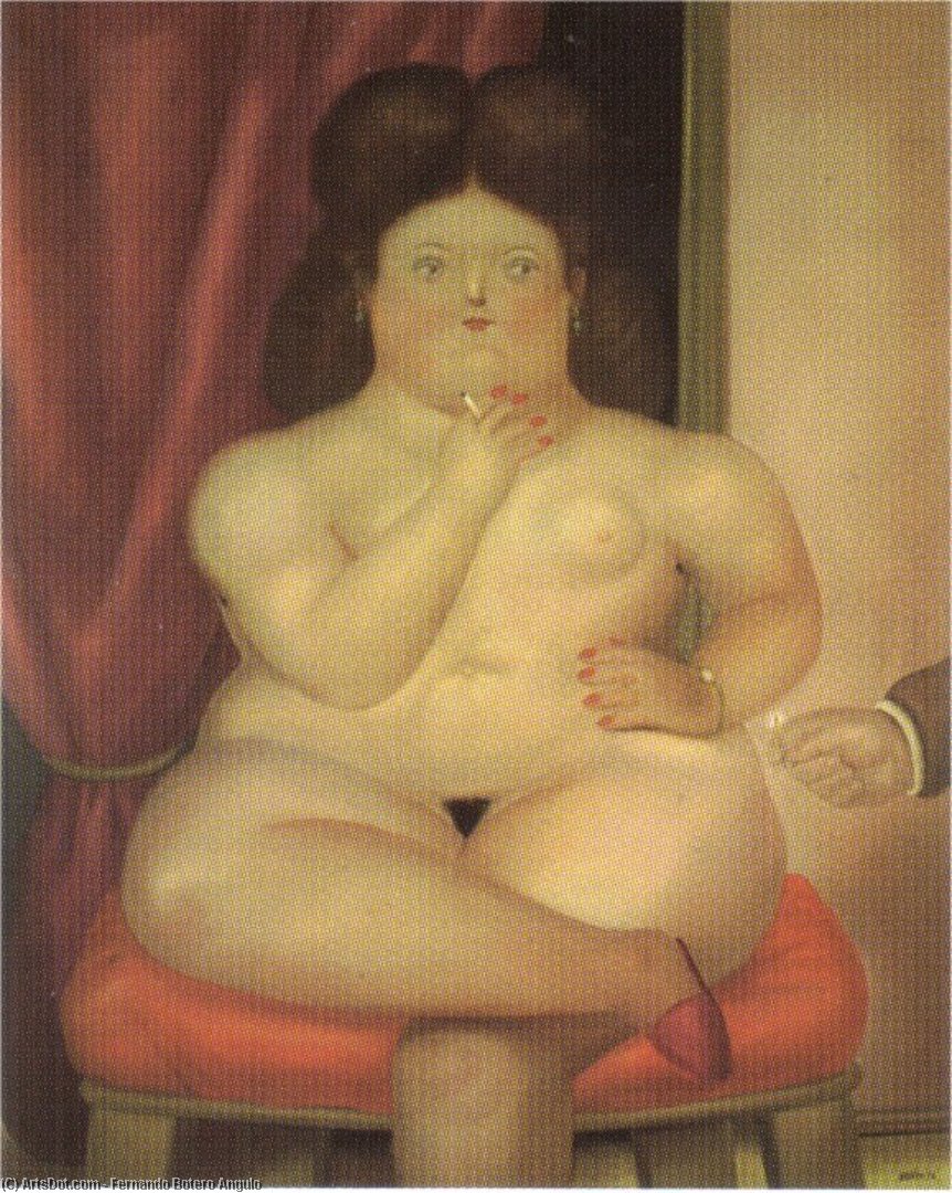 Femme Assise — Fernando Botero