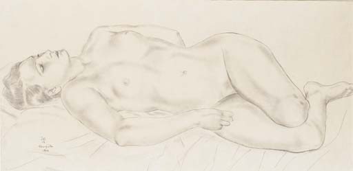 Modèle Accroupi — Léonard Tsuguharu Foujita