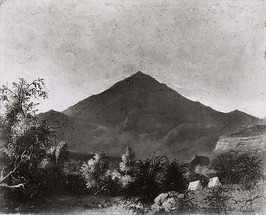 View Of Mt. Graham, (painting) — John Mix Stanley