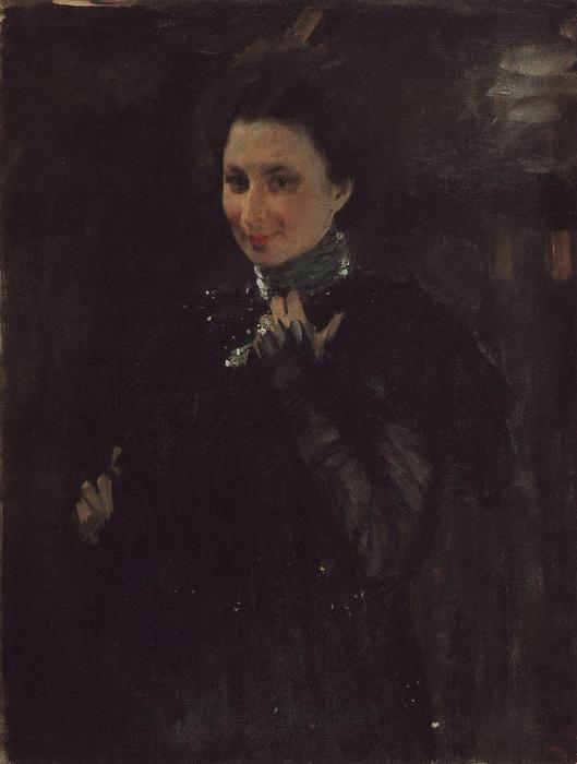 Portrait Of Mara Oliv — Valentin Alexandrovich Serov