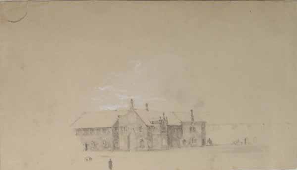 Sketch Of A Country House — Myles Birket Foster