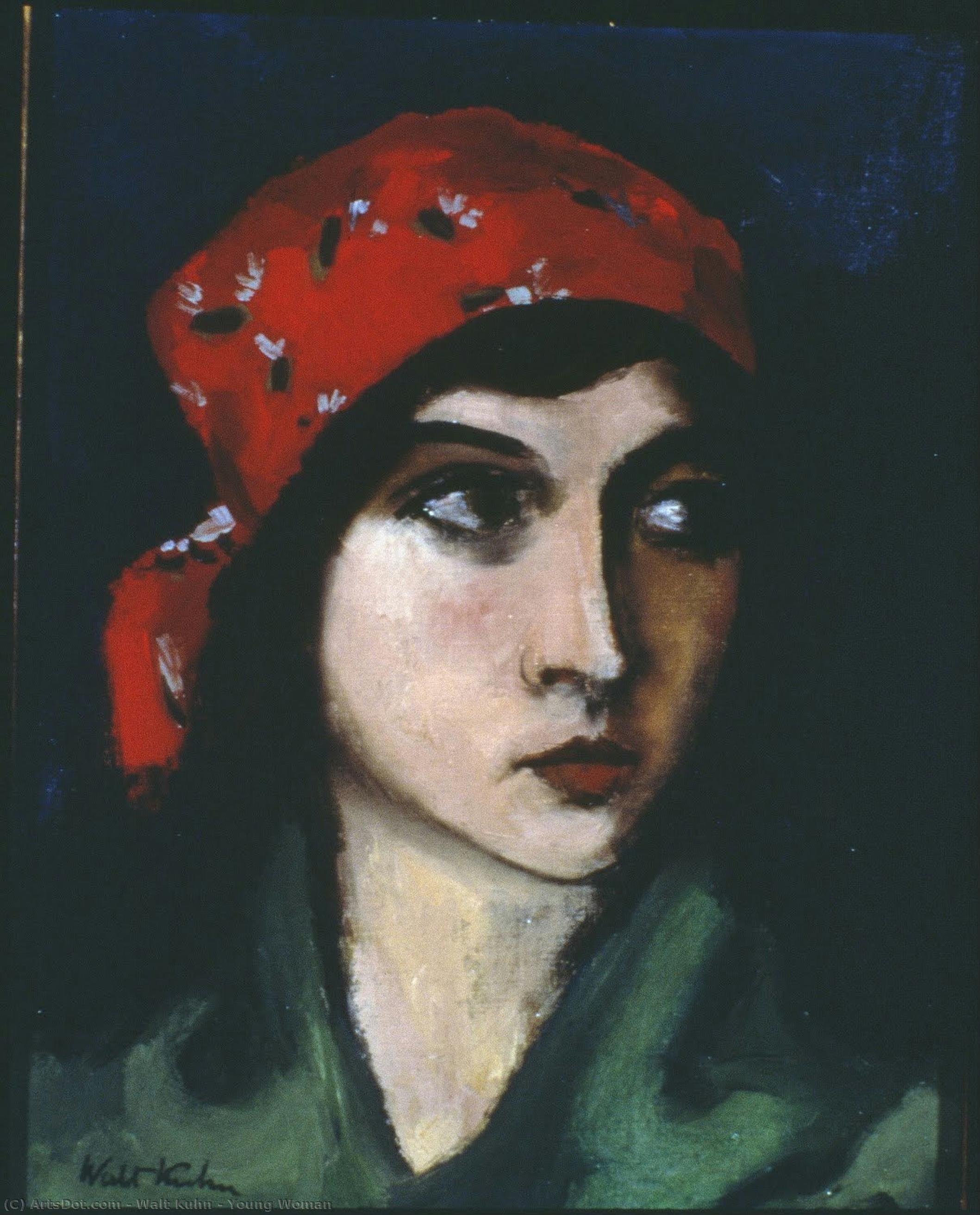 Young Woman — Walt Kuhn