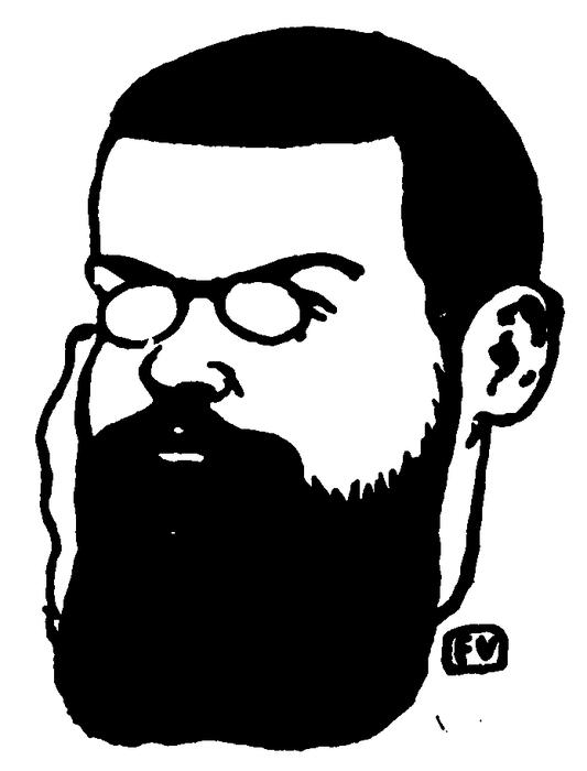 Portrait Of French Writer André Ferdinand Herold — Félix Vallotton