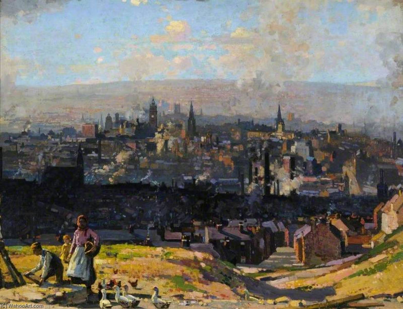 Sheffield From The Park — Stanley Royle