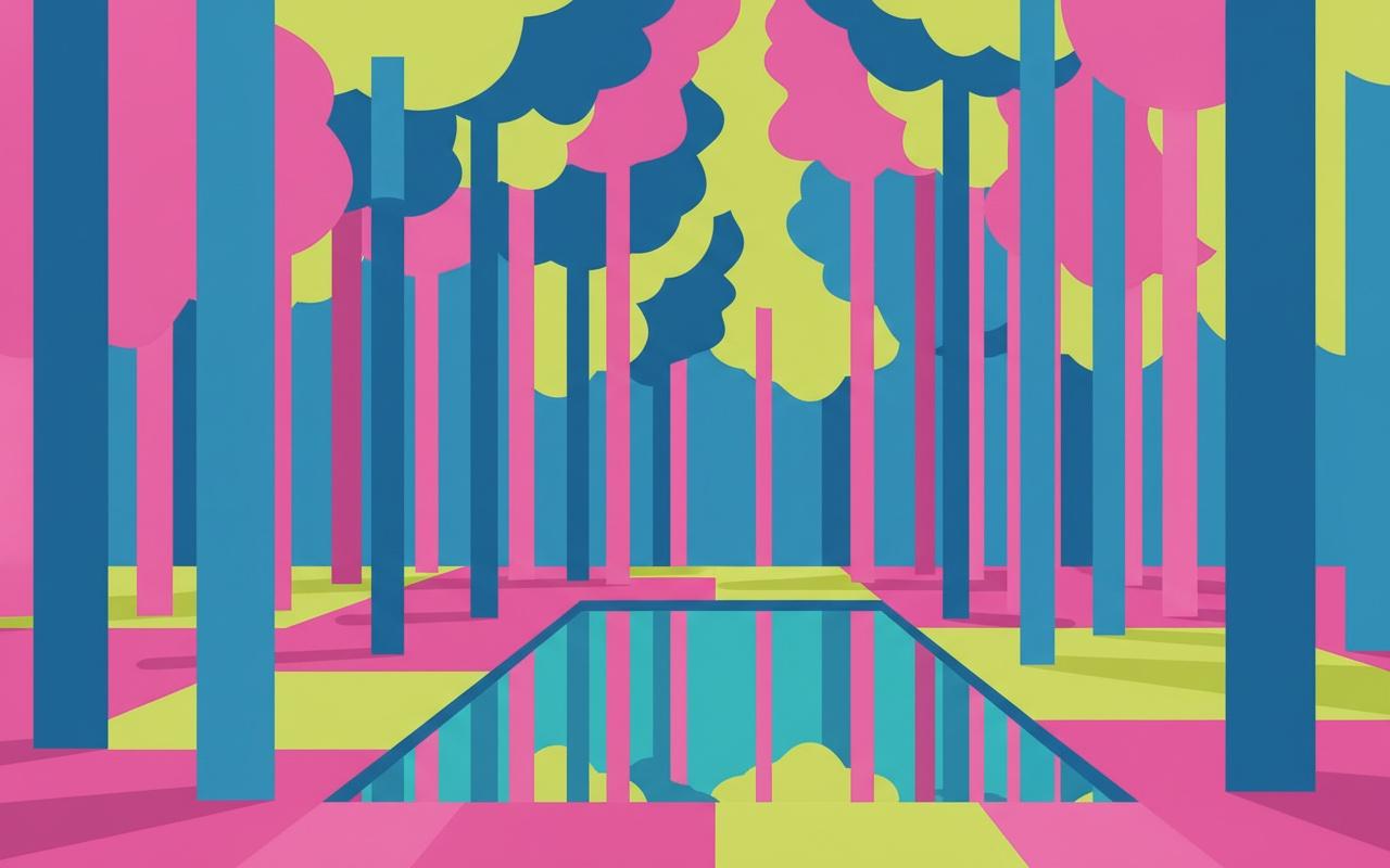 Chromatic Equilibrium: The Digital Arboretum — Olivier Renard