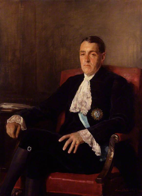 Frederick Edwin Smith, 1st Earl Of Birkenhead (replica Of An Original Of C.1922 By The Artist) — Oswald Hornby Joseph Birley