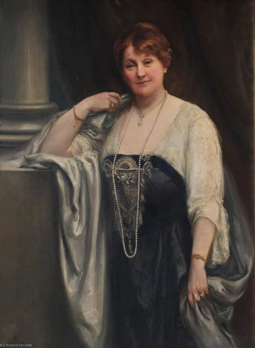 Portrait Of An Unknown Edwardian Lady — Beatrice Offor