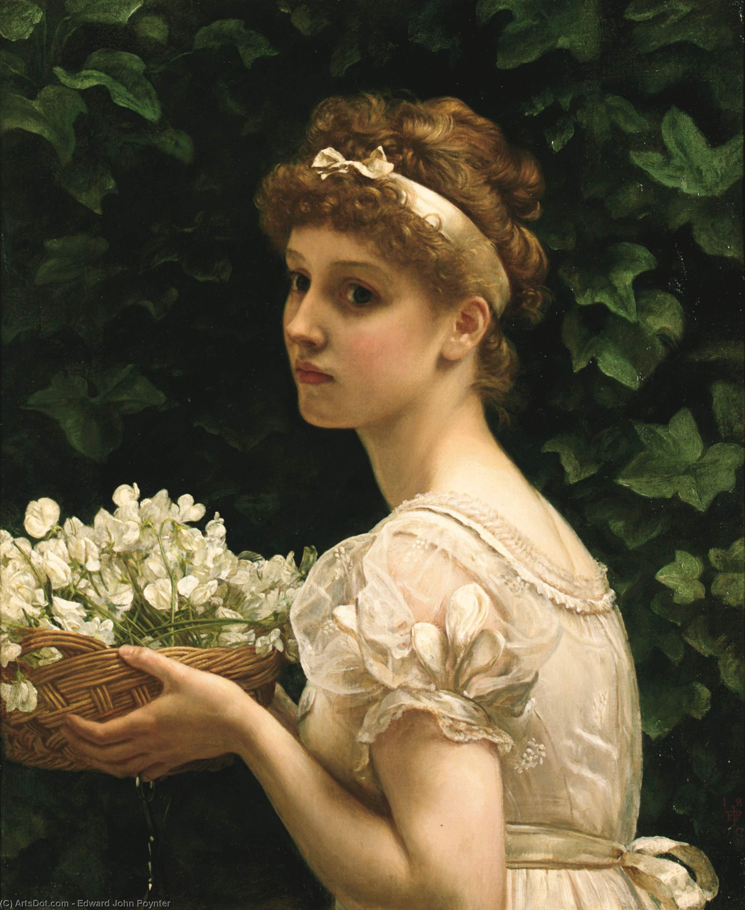 Pea Blossoms — Sir Edward John Poynter