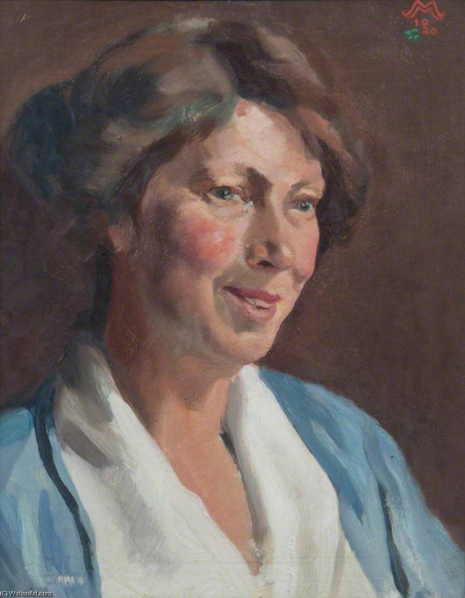 Portrait Of A Woman — Miles Fletcher De Montmorency