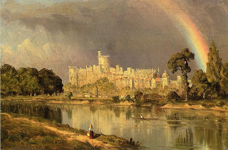 Study Of Windsor Castle — Sanford Robinson Gifford