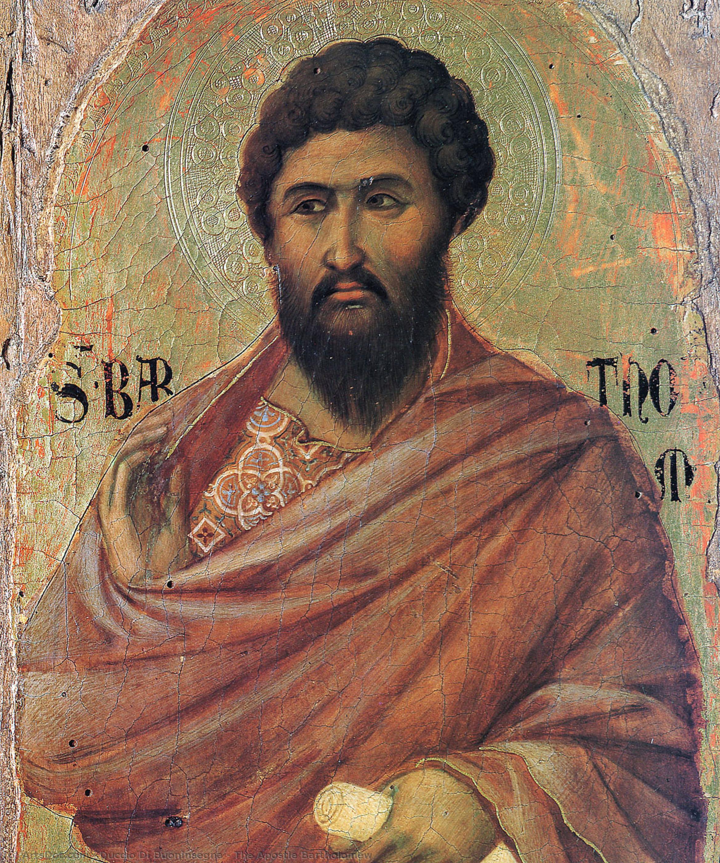 The Apostle Bartholomew — Duccio Di Buoninsegna
