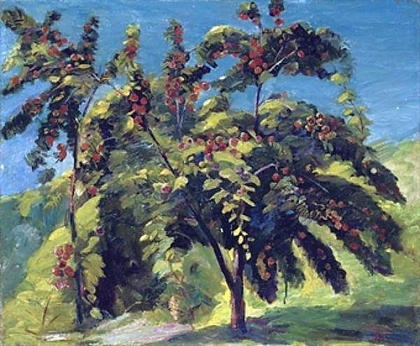A Nook Of The Peach Garden — Martiros Sarian