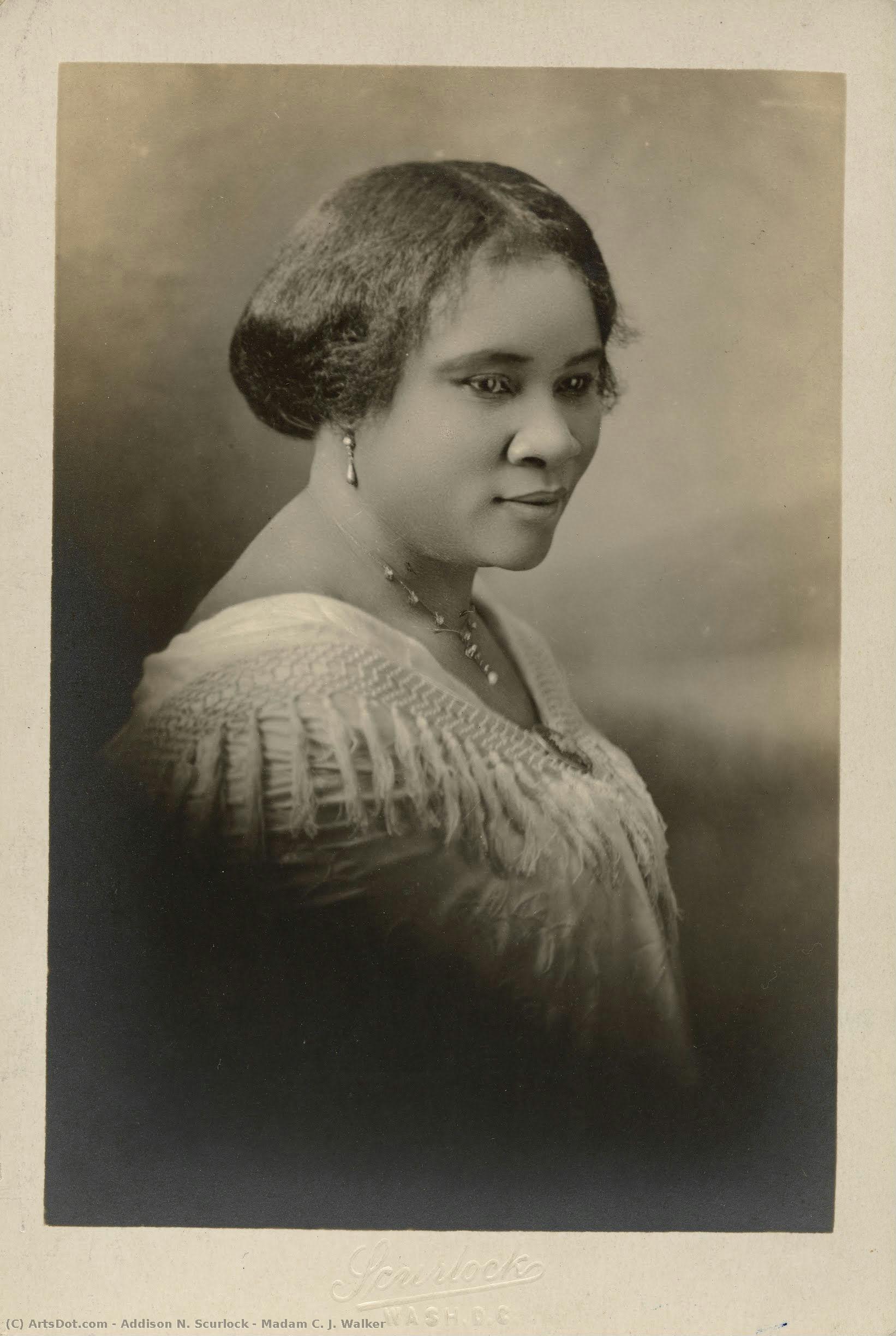 Madam C. J. Walker — Addison N. Scurlock