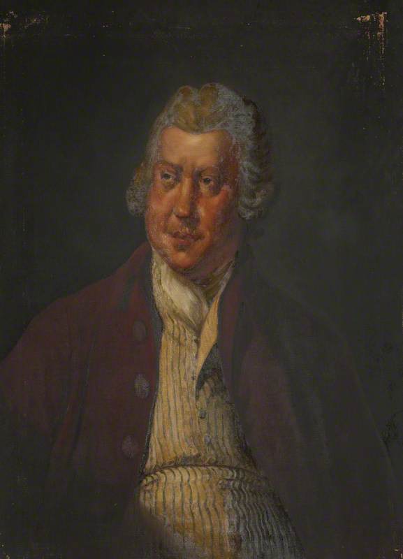 Sir Richard Arkwright (1732–1792) (copy After Joseph Wright Of Derby) — William Norris Simm