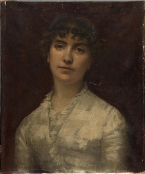 Portrait De Madame Gustave Toudouze — Aviat Jules Charles