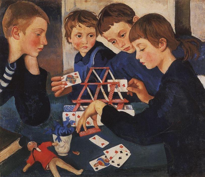 House Of Cards — Zinaida Serebriakova